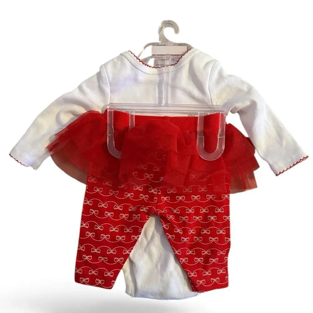 Carter’s Just One You Christmas Outfit Mommys Favorite Gift Top & Pants Newborn